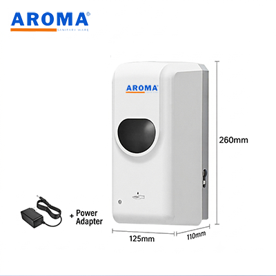 Máy xịt cồn sát khuẩn, rửa tay cảm ứng tự động AROMA HSD-9302 (V1000ml)